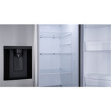 LG - 27 CF Side-by-Side, Slim In Door Ice and Water Dispenser, Bar Handle - LS27T3230S