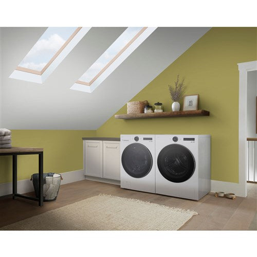 LG - 7.8 CF Dual Inverter Heat Pump Ventless Dryer with Direct Drive - DLHC5502W