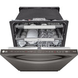 LG - 24" Top Control Dishwasher, 42dB, Smart WiFi, QuadWash Pro, Dynamic Dry - LDTH7972D