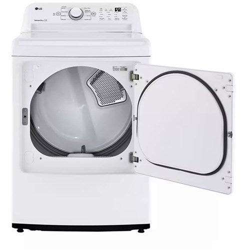 LG - 4.3 CF Top Load Washer (WT7005CW) & 7.3 Gas Dryer (DLG7001W) - WT7005CW-G-KIT