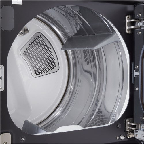 LG - 7.3 CF Gas Dryer, LCD Digital Dial Control, Wi-Fi, Easy Load, Steam - DLGX8601BE