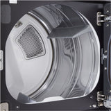 LG - 7.3 CF Gas Dryer, LCD Digital Dial Control, Wi-Fi, Easy Load, Steam - DLGX8601BE