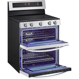 LG - 7.3 CF / 30" Double Electric Range, ProBake Convection, Air Sious Vide - LDEL7324SE