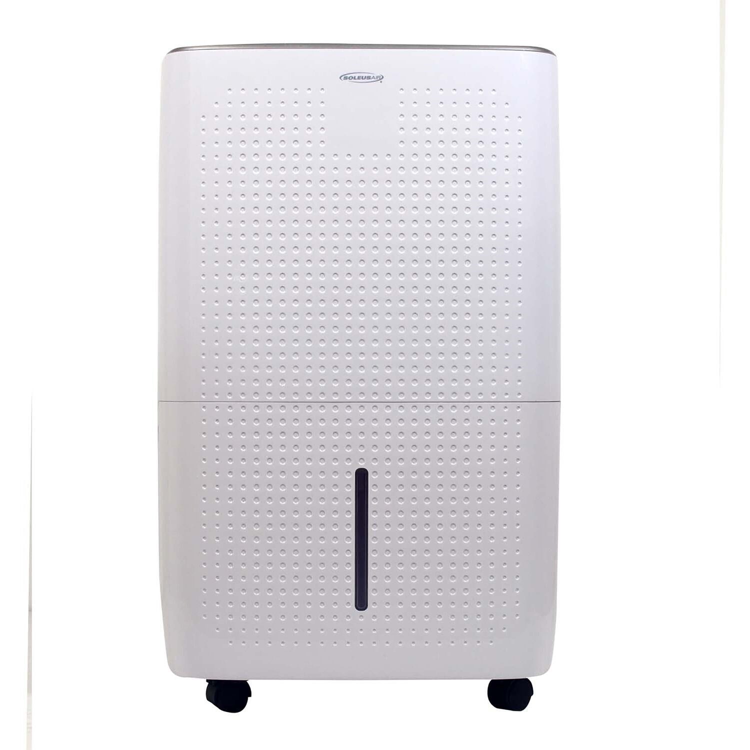 Soleus AC 50-Pint Energy Star Rated Dehumidifier with Automatic Pump, Mirage Display and Tri-Pat Safety Technology