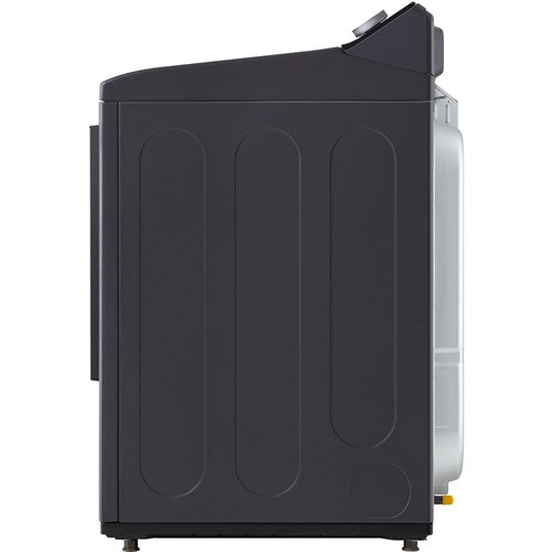 LG - 7.3 CF Gas Dryer, LCD Digital Dial Control, Wi-Fi, Easy Load, Steam - DLGX8601BE