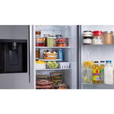 LG - 27 CF Side-by-Side, Slim In Door Ice and Water Dispenser, Bar Handle - LS27T3230S