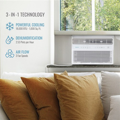 Keystone - 18000 BTU Window AC,Inverter, 230V, R32 - KSTAW182WA