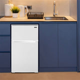 Magic Chef - 3.1-cu. ft. Mini Refrigerator with Top Freezer in White - HMDR310WE