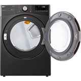 LG - 4.5 CF Front Load Washer (WM4000HBA) & 7.4 CF Electric Dryer (DLEX4000B) - WM4000HBA-E-KIT
