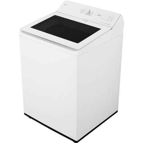 LG - 4.8 CF Top Load Agitator Washer, TurboWash3D, Wi-Fi, Easy Unload - WT8205CW