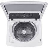 Midea - 4.1 CF Top Load Washer, Agitator, Stainless Tub - MLTW41A1BWW