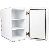 Danby - .26 CuFt Mini Makeup Fridge with Mirror and LED Light - DBMR02624WD43