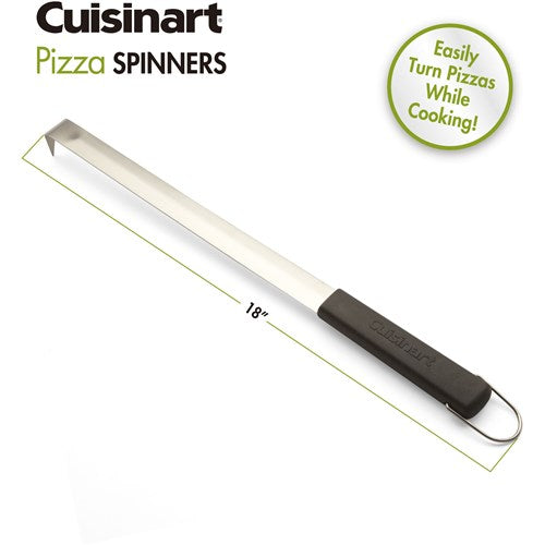 Cuisinart Grill - Alfrescamore Pizza Spinners, Spike Ends, Rubber Grips, 18" - CPS-022