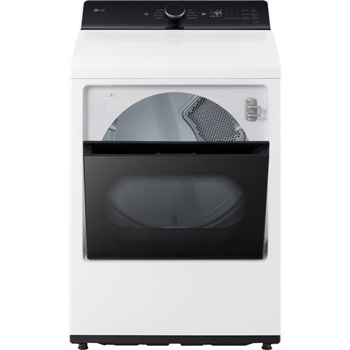 LG - 7.3 CF Gas Dryer, EasyLoad, AI Sensor Dry - DLG8401WE
