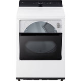 LG - 7.3 CF Gas Dryer, EasyLoad, AI Sensor Dry - DLG8401WE