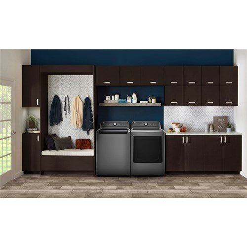 LG - 7.3 CF Gas Dryer, Sensor Dry, NeverRust Stainless Steel Drum - DLG6101M