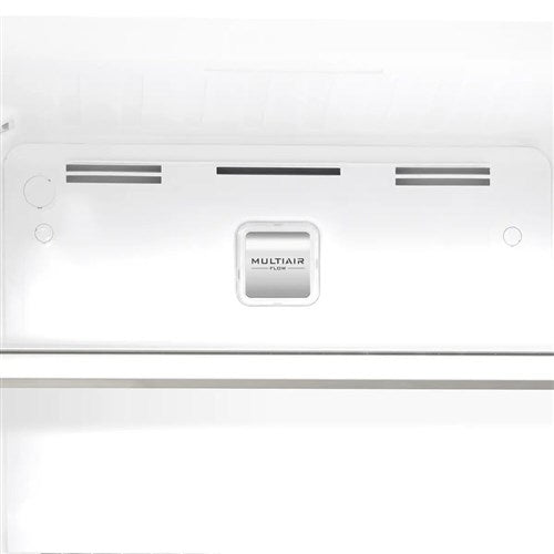 Midea - 21 CF Top Mount Refrigerator, Glass Shelves, Ice Maker Ready, ESTAR - MRT21D3BWW