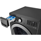LG - 5.0 CF Ultra Large Capacity Front Load Washer with ColdWash, NFC Tag On - WM3470CM