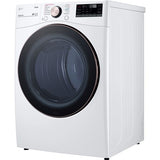 LG - 4.5 CF Front Load Washer (WM4000HWA) & 7.4 CF Electric Dryer (DLEX4000W) - WM4000HWA-E-KIT