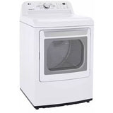 LG - 4.8 Top Load Washer (WT7155CW) & 7.3 CF Gas Dryer (DLG7151W) - WT7155CW-G-KIT
