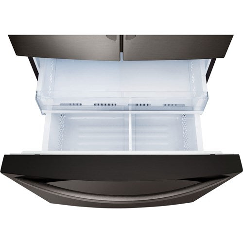 LG - 28 CF French Door, Ice and Water with Single Ice - LRFS28XBD