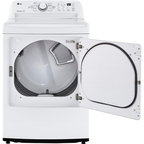LG - 7.3 CF Ultra Large High Efficiency Electric Dryer - DLE7000W