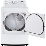 LG - 7.3 CF Ultra Large High Efficiency Electric Dryer - DLE7000W