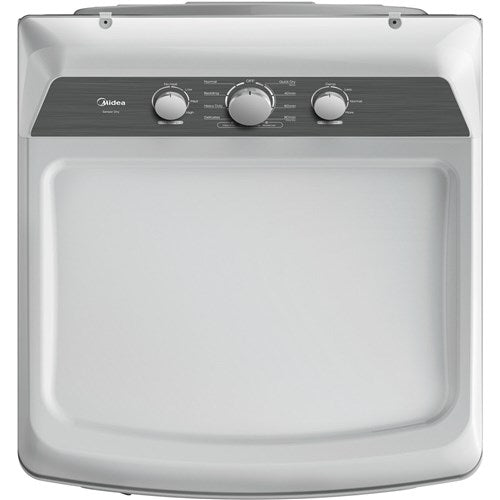 Midea - 7.0 CF Electric Dryer, Sensor Dry - MLTE41N1BWW