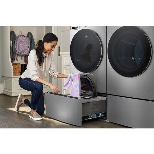 LG - 4.5 CF Front Load Washer (WM5500HVA) & 7.4 CF Gas Dryer (DLGX5501V) - WM5500HVA-G-KIT
