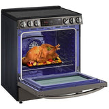 LG - 6.3 CF Smart Electric Slide-In Range, Air Fry, Fan Convection, ESTAR - LSEL6333ZE
