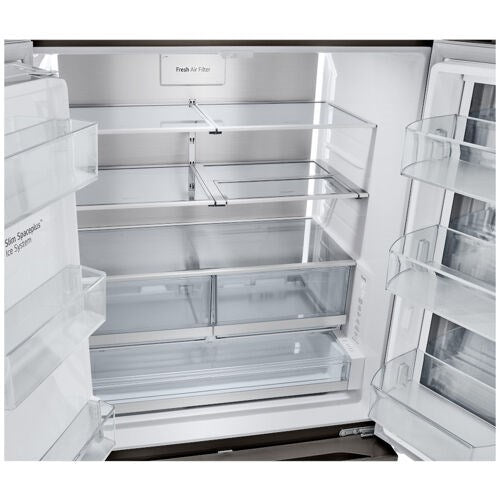 LG - 26 CF Counter Depth 3 Door French Door, Mirror InstaView DID - LRYKC2606D