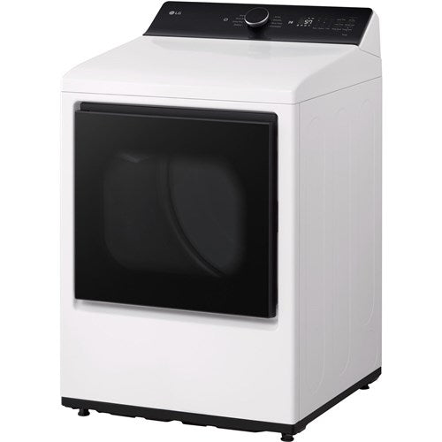 LG - 7.3 CF Electric Dryer, Wi-Fi, Easy Load, AI Sensor Dry - DLE8400WE