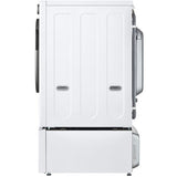 LG - 4.5 CF Ultra Large Capacity Front Load Washer with AIDD, Steam, Wi-Fi - WM5500HWA