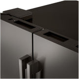 LG - 25 CF Standard Depth Max French Door with Dual Handle, 33 Wide, Dual Ice - LF25H6330D