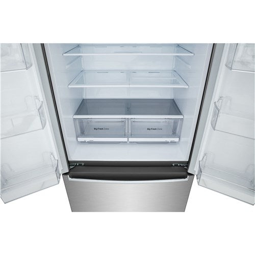 LG - 19 CF 4-Door Counter Depth French Door Refrigerator, 33" - LRMNC1803S