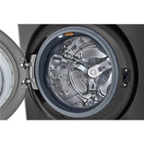 LG - 5.0 CF Front Load Washer (WM4200HBA) & 7.4 CF Electric Dryer (DLEX4200B) - WM4200HBA-E-KIT