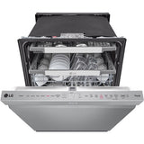 LG - 24" Top Control Dishwasher, 42dB, Smart WiFi, QuadWash Pro, Dynamic Dry - LDPH7972S
