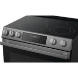 Sharp - 6.3 CF / 30" Electric Slide-In Range, Convection, AirFry - SSR3065JS