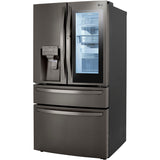 LG - 23 CF Counter-Depth 4-Door Refrig,InstaView DID,Craft Ice,Full Convert - LRMVC2306D