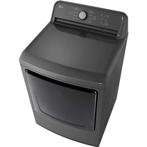 LG - 7.3 CF Gas Dryer, Sensor Dry, NeverRust Stainless Steel Drum - DLG6101M