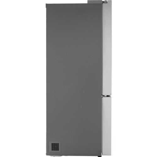 LG - 32 CF Standard Depth Max 3 Door Refrigerator,Pocket Handle,Single Ice - LRFLS3216S