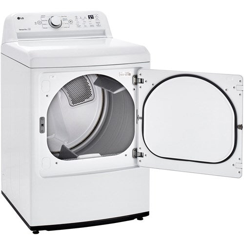 LG - 7.3 CF Ultra Large High Efficiency Electric Dryer - DLE7000W