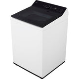 LG - 5.5 CF Top Load Washer, TurboWash 3D, Wi-Fi, Easy Unload, Agitator - WT8405CW