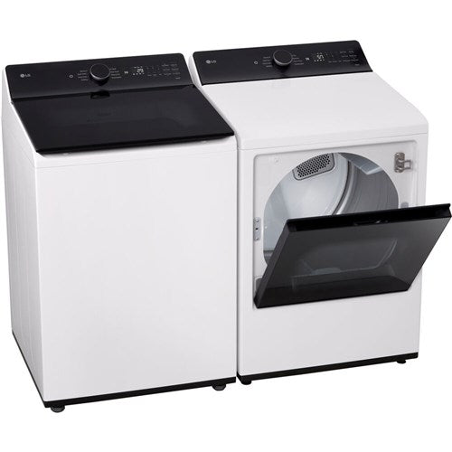 LG - 5.5 CF Top Load Washer (WT8400CW) + 7.3 CF Electric Dryer (DLE8400WE) - WT8400CW-E-KIT