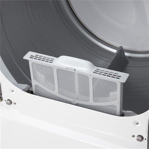 LG - 7.3 CF Electric Dryer, Wi-Fi, Easy Load, AI Sensor Dry - DLE8400WE