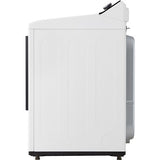 LG - 7.3 CF Electric Dryer, Wi-Fi, Easy Load, AI Sensor Dry - DLE8400WE