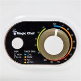 Magic Chef - 1.5 Cu Ft Compact Dryer - MCSDRY15W
