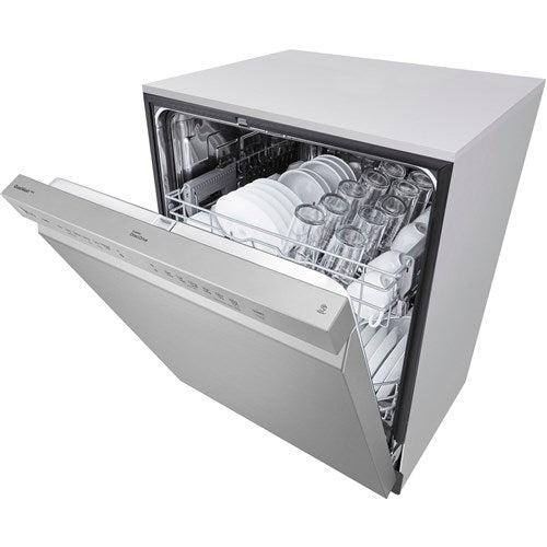 LG - 24" Front Control Dishwasher w/ Pocket Handel, ADA Compliant, QuadWash - ADFD5448AT