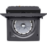 LG - 5.5 CF Top Load Washer, TurboWash 3D, Wi-Fi, Easy Unload, Agitator - WT8405CB