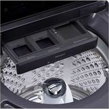 LG - 5.5 CF Top Load Washer, TurboWash 3D, Wi-Fi, Easy Unload, Agitator - WT8405CB